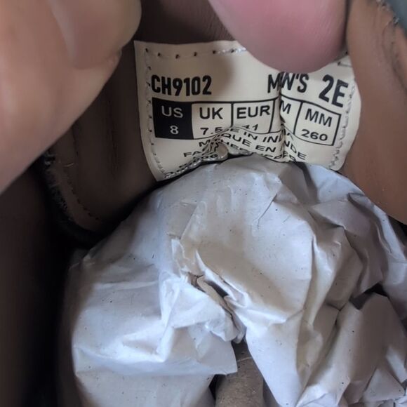 Dunham Men's 8 2E Clyde Plaintoe Dark Grey Suede Shoes, NEW - Picture 13 of 13